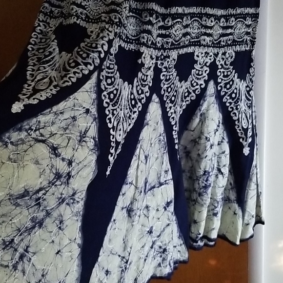 India batik maxi dress - Picture 2 of 4